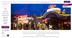 Desktop Screenshot of casino-evian.com